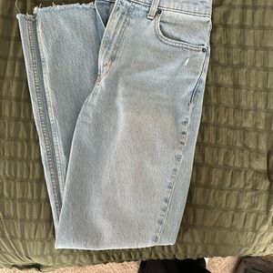 Abercrombie & Fitch Light Blue Straight Leg Jeans